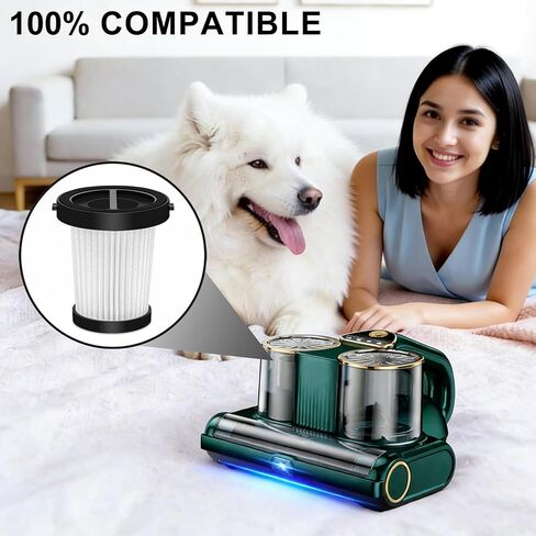 Mattress Vacuum Replacement Filter Compatible with CFBF Mattress Vacuum Cleaner(LW-P1018).HEAP Filter-4Pack in Kuwait