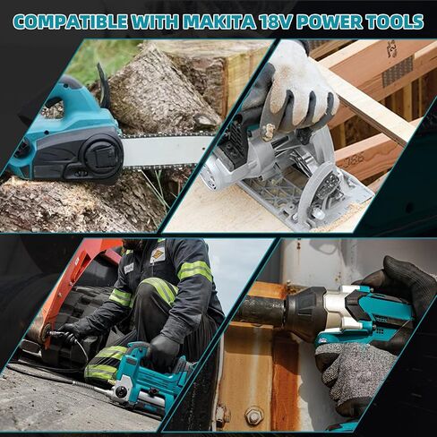 2-Pack 7.0Ah 18V Battery Replacement for Makita 18V Battery MTL1810 BL1850B BL1860B BL1840B BL1830B BL1815B Compatible with Makita 18 Volt Cordless Power Tool in Kuwait