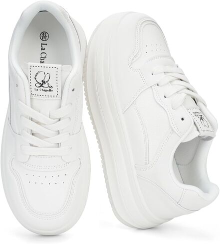 Women Platform Sneakers Chunky Casual Walking Shoes in Kuwait