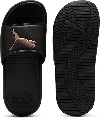 PUMA Women's Cool Cat 3.0 Sport Slide Sandals, Black-Rose Gold AH26, 7 Woman in Kuwait