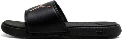 PUMA Women's Cool Cat 3.0 Sport Slide Sandals, Black-Rose Gold AH26, 7 Woman in Kuwait