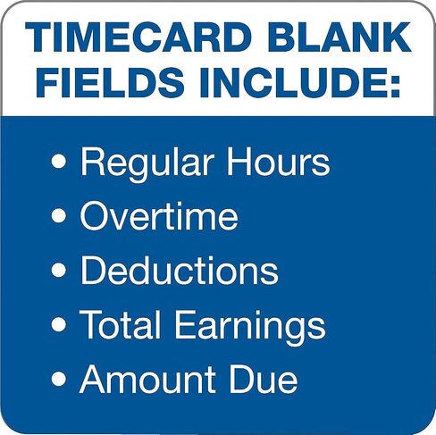 TOPS 1261 Acroprint/Amano/Cincinnati/Lathem Time Card, Weekly, 3 3/8 x 8 1/4 (Box of 500) , Manila in Saudi Arabia