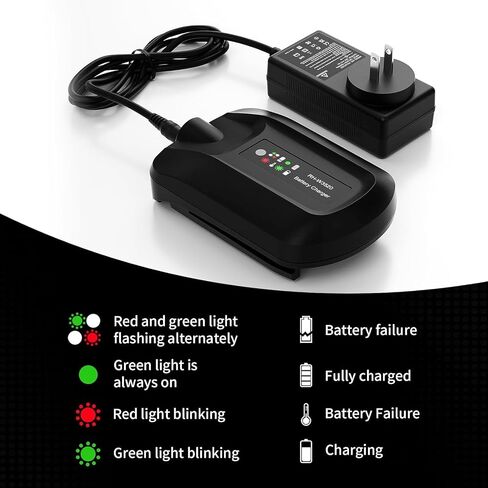 2-Pack 4.0Ah Replacement for Worx 20V Battery and charger, Replaces WA3520 WA3575 WA3571 WA3577 etc, Compatible with Worx Battery 20V Power Share Tools WG251s WG255s WG540s WG890 WG891 and more in Kuwait