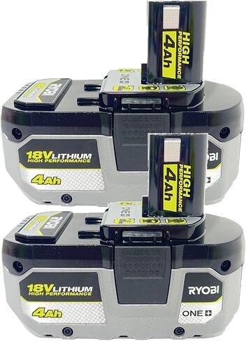 RYOBI P129 18V ONE+ High Capacity 4.0 Ah Battery (2-Pack) | PBP004 2-Pack in Kuwait