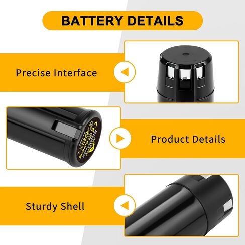 2 Pack 4000mAh Li-ion Battery for RYOBI 4V Battery AP4001 Tek4 AP4302 AP4700 CSD42l RGS410 RLP416 RP4020 RP4300 RP4400 RP4410 RP4900 RP4520 RP4530 RP490 HP53LK in Kuwait