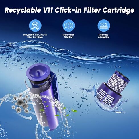 V11 Battery Replacement Compatible with Dyson V11(Click-in Installation) Extra Absolute Animal Torque Drive Outsize V15 SV15 SV22 970425-01 Vacuum in Kuwait