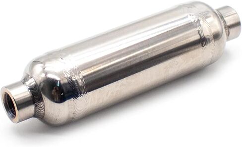 Stainless Steel Pressure Tank Small air Storage ta 0.1L 304 Stainless Steel Air Storage Tank Small Vacuum Buffer Air Pressure Tank 1/4G Inlet Load Max 1.25MPA in Kuwait
