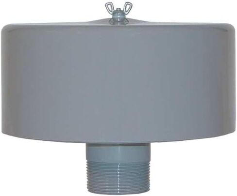 Solberg Filter Silencer,2" MNPT Inlet,135 cfm F-31P-200-1 Each in Kuwait