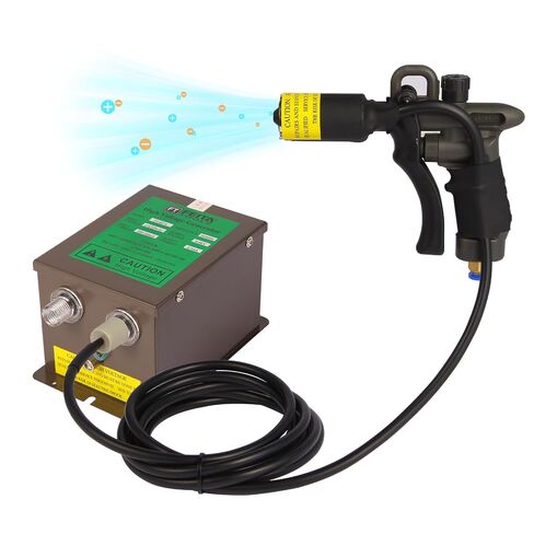 FEITA Ionizing Air Gun Antistatic Air Gun Electrostatic Eliminator Anti Static Ionizer with 4.6KV High Voltage Generator (FT-004C / FT-007A) in Kuwait