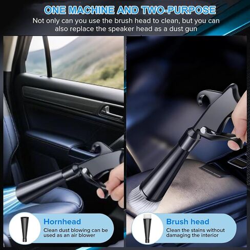 Tornado Dry Cleaning Gun, Detailing Car Cleaning Gun Interior Dryer Air Blow Gun, High Pressure Blower Gun for Quick Auto Interior Car Detailing, Drying, Cleaning, Removing Dirt, Dust & Debris in Kuwait