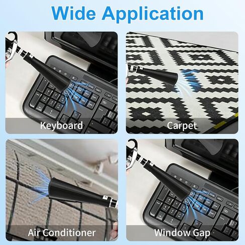 Tornado Dry Cleaning Gun, Detailing Car Cleaning Gun Interior Dryer Air Blow Gun, High Pressure Blower Gun for Quick Auto Interior Car Detailing, Drying, Cleaning, Removing Dirt, Dust & Debris in Kuwait