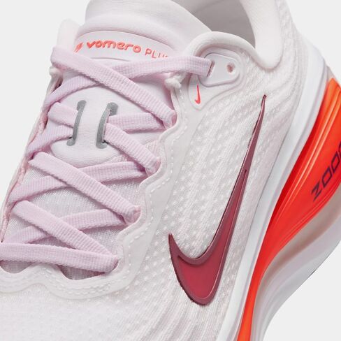 Nike Vomero Plus Womens Running Shoes (Pearl Pink/Team Crimson) in Kuwait