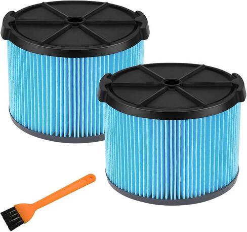 VF3500 Replacement Filter for Shop Vacuum 3-4.5 Gallon Wet Dry Vacuums, 3-Layer Filters for WD4050, WD3050, WD4080, WD4522, 4000RV, 4500RV (2 Pack) in Kuwait