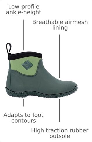 MUCK Women's Muckster II Ankle Boot, Green, Size 6(M) in Kuwait