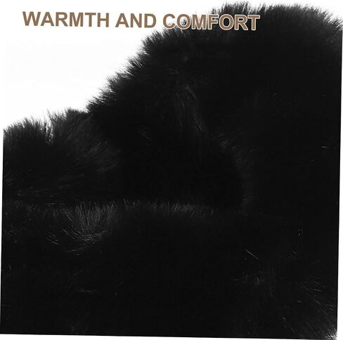 1pair Fleece Lined Warmth Detachable Plush Liners for Winter Shoes Windproof Boot Insoles Furry Slippers Inserts in Kuwait