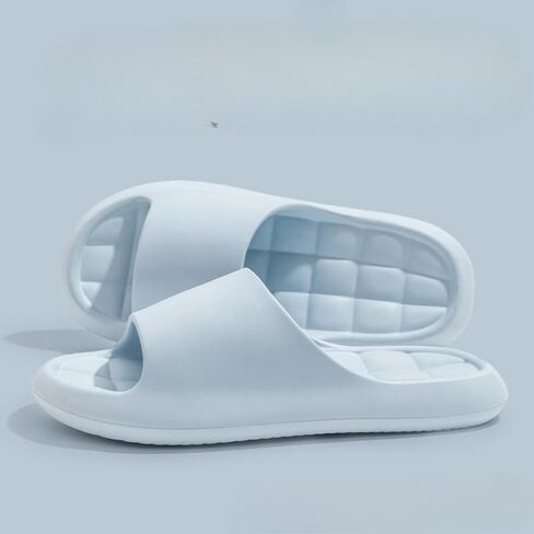 Women Trend Summer Slippers Soft Non-slip Sole Cloud Sandals for Home Beach Indoor Outdoor in Kuwait