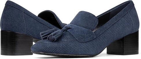 Donald Pliner Women's Kressida Dress Loafers, 2" Block Heels for Women, Slip-On Heels for Women in Kuwait