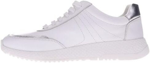 Revere Sapporo Women's Sneakers - Walking Shoes with Arch Support, Lightweight, Cushioning, Side Zipper & Adjustable Fit - Stylish & Comfortable for Everyday Wear & Travel White 11-11.5 M US in Kuwait