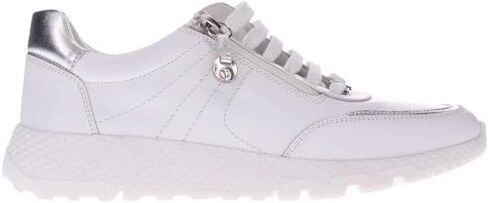Revere Sapporo Women's Sneakers - Walking Shoes with Arch Support, Lightweight, Cushioning, Side Zipper & Adjustable Fit - Stylish & Comfortable for Everyday Wear & Travel White 11-11.5 M US in Kuwait