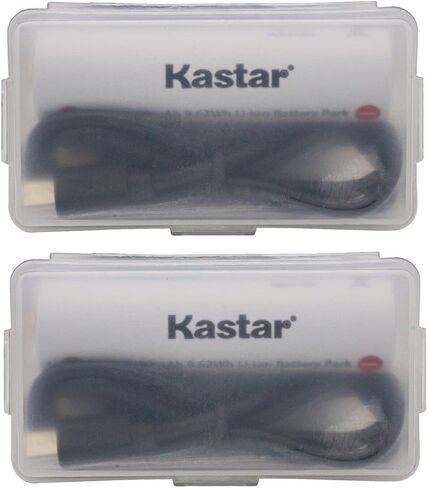 Kastar Battery 2-Pack Replacement for Fenix Flashlight Battery with Micro-USB ARB-L18-2600U in Kuwait