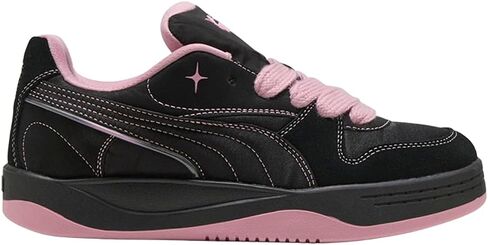 PUMA Womens Park Luna Satina Princess Lace Up Sneakers Shoes Casual - Black in Kuwait