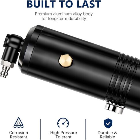 PCP Air Compressor Filter 5800PSI Oil Water Separator for Paintball | 5800PSI PCP air filter. Oil/water separator. Dual-layer filtration. Magnetic or screw mounting. Universal fit 8mm/M10 in Kuwait