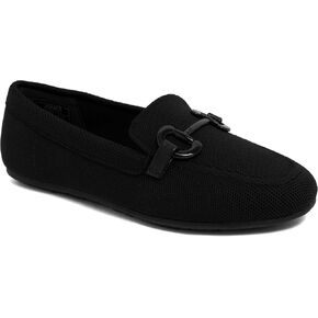 Jones New York Women’s Classic Loafer Flats, Slip-On Dress Shoes with Gold-Tone Bit Hardware, Cushioned Insole for Work, Office, and Everyday Wear in Kuwait