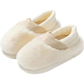 EYPKPL Comfortable Cotton Slippers Lightweight Cotton Shoes Non-slip Sole Memory Foam Slippers Winter house slippers for woman in Saudi Arabia