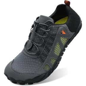 L-RUN Water Hiking Shoes Men Womens Swim Shoes for Surf Barefoot Aqua Socks Reef Shoes Grey M US (Women 13, Men 12)=EU45 in Kuwait