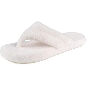 BCTEX Women's Flip Flops Spa Thong Slippers with Memory Foam Lining | Open Toe House Slippers For Women Indoor and Outdoor like Poolside, Vacation, Shopping or at Home in Saudi Arabia