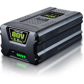VANTTECH Upgraded 5.0Ah 80V GBA80200 Replacement for Greenworks 80V Battery GBA80250 GBA80300 GBA80400 GBA80500 BAB740 Compatible with Greenworks 80 Volt Max Pro Tools and Mowers in Kuwait