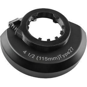 Compatible 4.5" Type 27 Guard Assembly for Milwaukee Angle Grinder | For 6140-30,6140-33,6148-30,2680-20, for paddle/slide switch cordless cutter, durable metal safety guard replacement part in Saudi Arabia