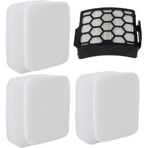 Filter Set for Shark LA300 NV602UK NV702UK NV702UKT NZ690UKT for Lift-Away vacuum Cleaner, Includes White Cotton Pads and Sponge for Dust and Pet Dander Filtration, Easy Install, 6 Piece Kit in Kuwait