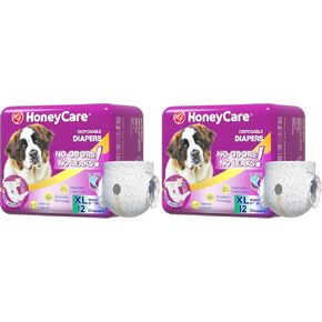 All-Absorb Disposable Female Dog Diapers, X-Large in Kuwait