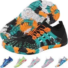 Hike Barefoot Shoes for Women Men, Quick Dry Water Shoes ，Non-Slip Breathable Hiking Shoes, Wide-Toe for Beach Swim Hiking Yoga in Kuwait