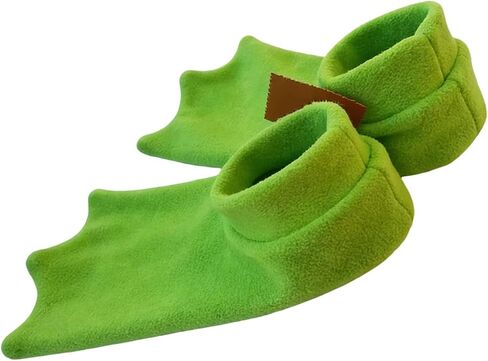 Green Frogs Feet Slippers, Winter Animal Slippers. Slippers Novelties Animal Costume House Shoes for Living Room, Bedroom, Kitchen, Halloween, Birthday, Party in Kuwait