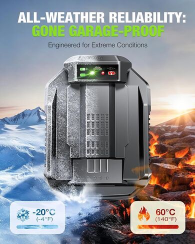 56V 4.0A Fast Battery Charger Replacement for EGO 56V Battery Charger CH2100 CH5500 CH8000 Series, Compatible with EGO 56V Battery BA1400T BA2800T BA4200T BA5600T in Kuwait