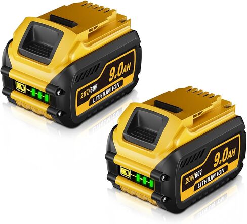 9000mAh DCB609 Replacement for Dewalt 20V/60V Max Battery DCB606 DCB612, Compatible with Dewalt 60 Volt Cordless Power Tools and Chargers in Saudi Arabia