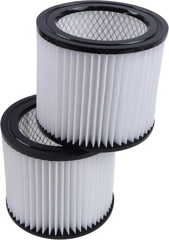 2X Filters 903-98 9039800 903-98-00 90398 Compatible With Shop-Vac Wet/Dry Vacuum H87S550A 587-24-62 E87S450 587-04-00 286-00-10 962-15-00 394-20-00 Wall-Mount 394-20-00 SP650C Back Pack SP650C in Kuwait