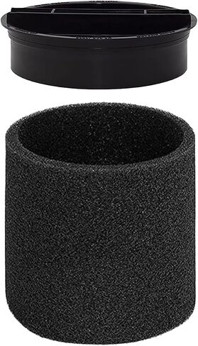 Black Replacement Filter Retainer Cover for Shop Vac 90304 Filter, Compatible with Wet and Dry Vacuum Cleaners, Model #3008000 (B) in Kuwait