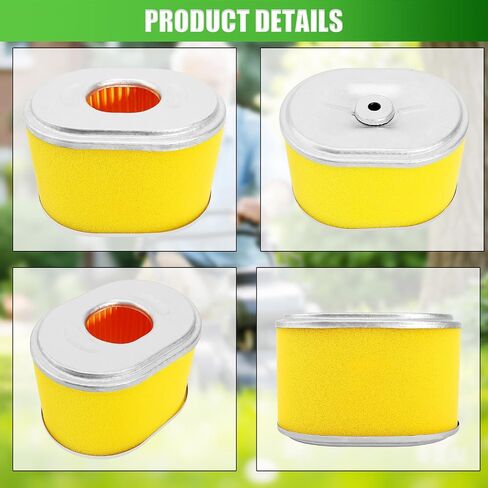 2 PCS 17210-ZE1-505 GX160 Filter for GX100 GX110 GX120 GX140 GX200 5hp 5.5hp 6.5hp 168F GX120K1 GX120RT2 GX120U1 GX120UT1 GX160K1 GX160T1 GX160U1 GX160UT1 GX160UT2 GX200RT2 GX200U GX200UT in Kuwait