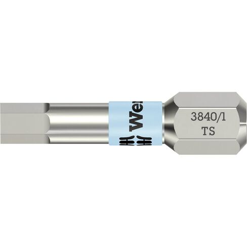 Wera Stainless 3840/1 TS 6.0mm Hex Insert Bit, 1/4-Inch Drive in Kuwait