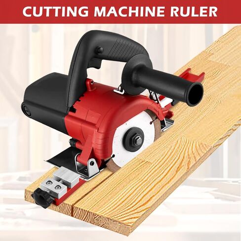Circular Saw Guide Rail Fits 12" Saw Base, Aluminum Precision Adjustable Cutting Machine Base Guide for Woodworking, Electric Circular Guid-e Clamp for Cutting and Milling Tasks in Kuwait