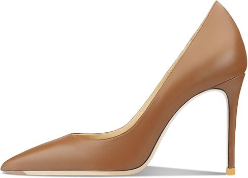 Women's 3.9IN High Heels Pumps Stiletto Pointed Toe Closed Toe Dress Shoes for Women Formal Party Wedding in Kuwait