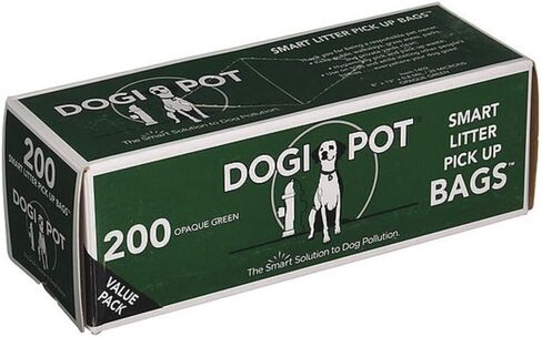 DOGIPOT 1402-30 30 علبة لفة، بكرات أكياس القمامة، 200 كيس لكل لفة (6000 كيس) in Kuwait