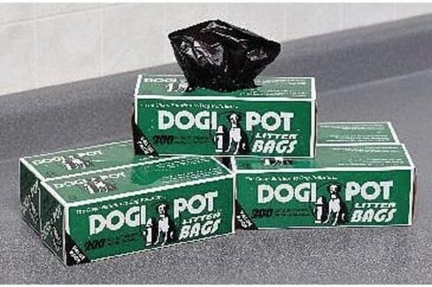 DOGIPOT 1402-30 30 علبة لفة، بكرات أكياس القمامة، 200 كيس لكل لفة (6000 كيس) in Kuwait