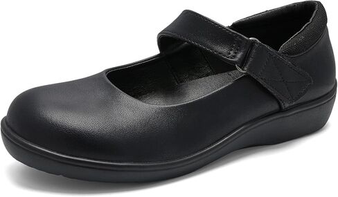 Womens Ballet Mary Jane Flats, Comfortable Business Office Dress Shoes for Women, Dressy & Work with Adjustable Strap, Arch Support Non-Slip Casual Flat Shoes in Kuwait