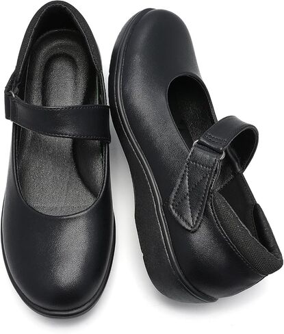 Womens Ballet Mary Jane Flats, Comfortable Business Office Dress Shoes for Women, Dressy & Work with Adjustable Strap, Arch Support Non-Slip Casual Flat Shoes in Kuwait