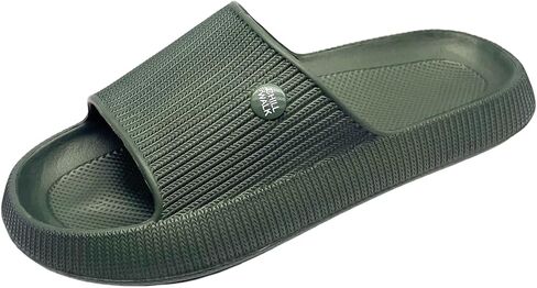 Women's Slides Comfy Slip-On Sandals Pillow Slides for Women, Lightweight & Cloud Cushioned Comfort for Walking, Travel, Pool, Shower and Everyday Wear in Kuwait