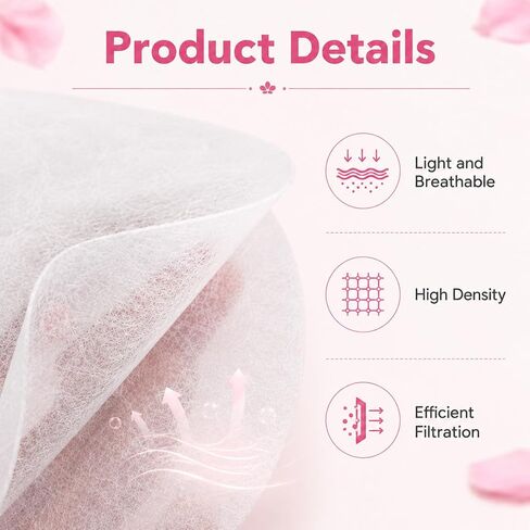 Gjinxi 400 Sheets Nail Dust Collector Paper Filter Disposable Nails Paper Replacement Nails Tech Vacuum Cleaner Supplies Accessories for Most Fan Extractor Machine Home Salon Spa Technician in Kuwait